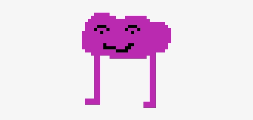 Pink Cloud Boy - Pixel Art, transparent png
