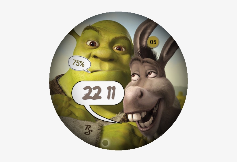 Shrek Timer - Shrek & Donkey, transparent png