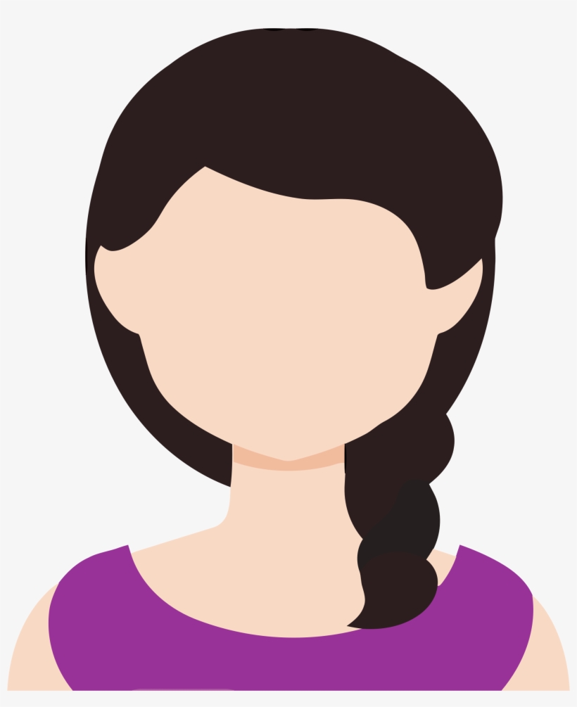 Clipart Big Image Png - Cartoon Female Avatar, transparent png