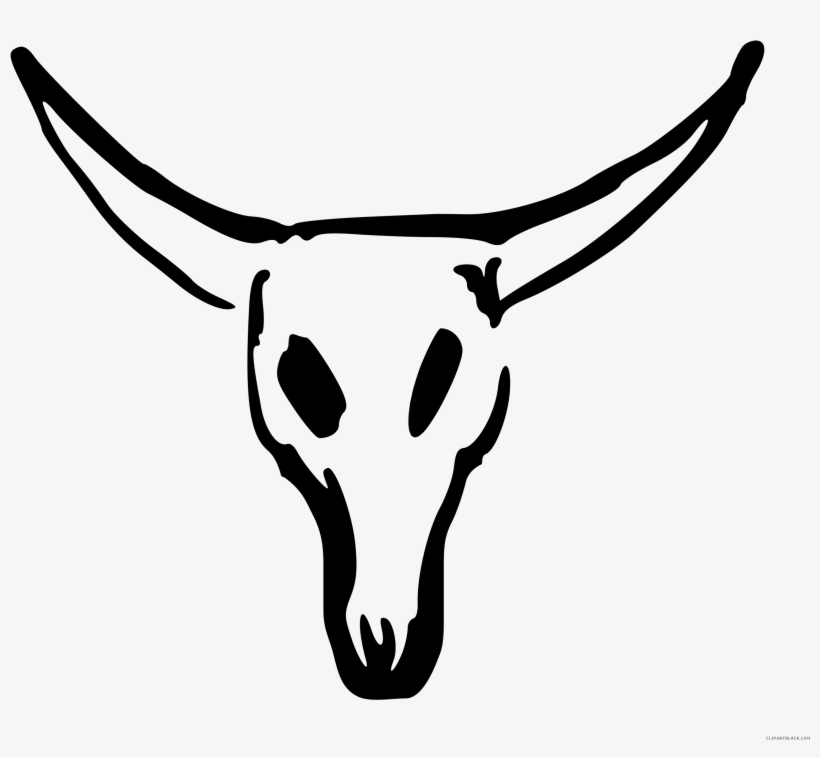 Black And White Cow Pictures - Craneo De Vaca Dibujo, transparent png