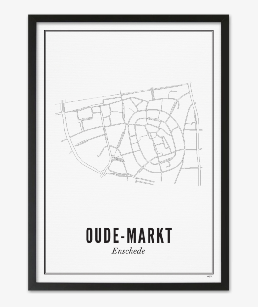 Oude-markt Lijst - Martinitoren Print, transparent png