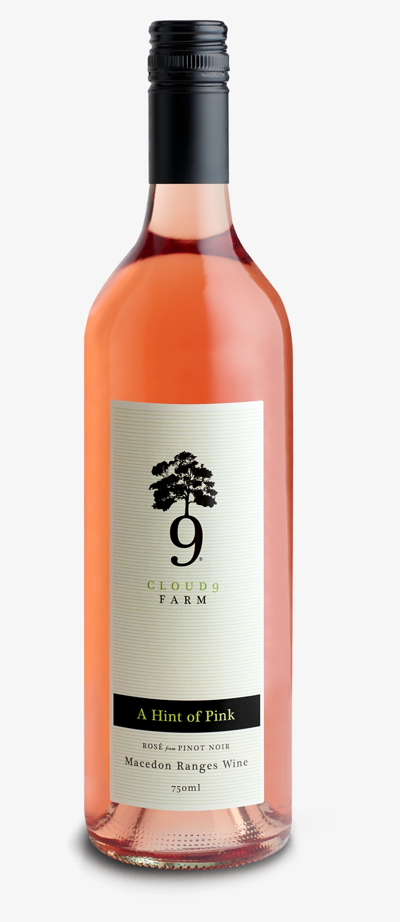 20170916 Cloud9 Wines Hintofpink - Glass Bottle, transparent png
