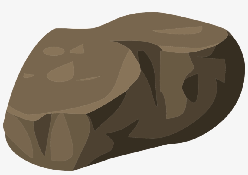 Rock Boulder Stone - Piedra Animada Png, transparent png