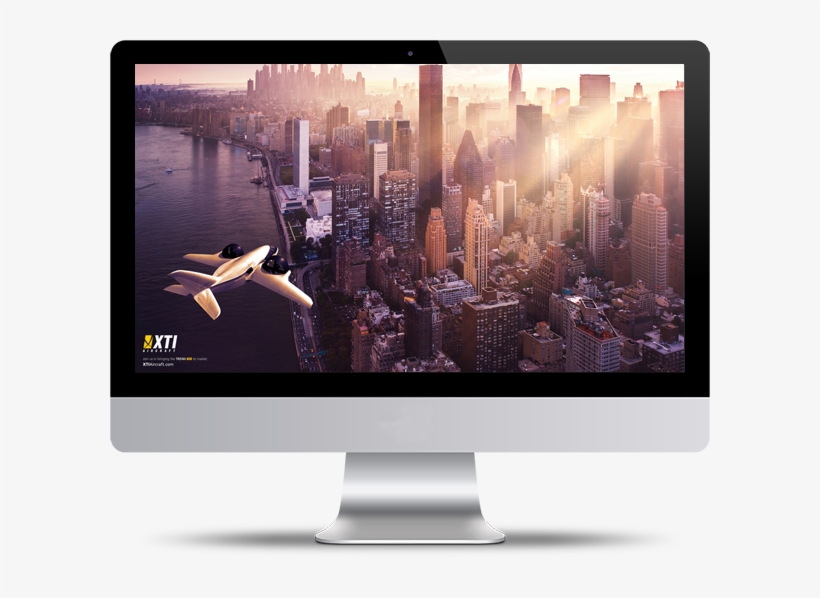 Imac Mockup 27 - Universal Souvenir 2018 Small Color New York City 20, transparent png