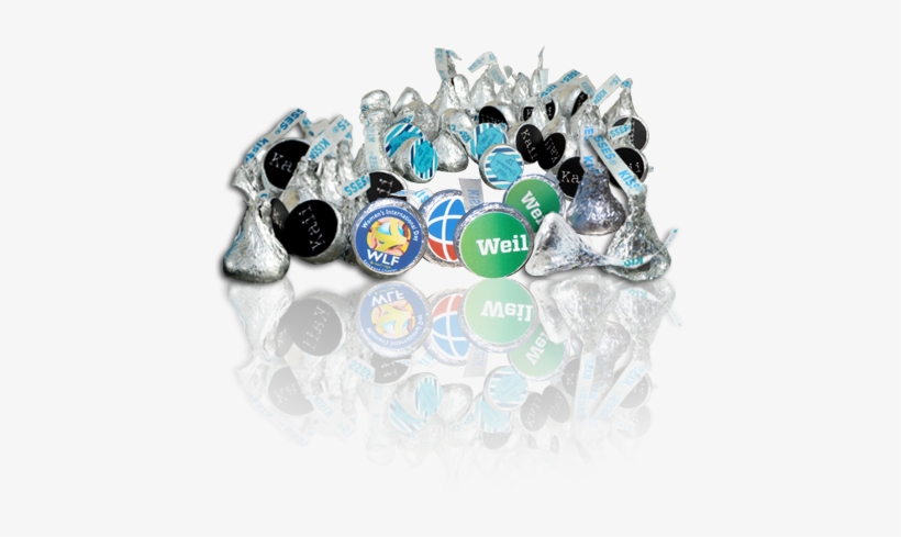 A Pile Of Customized Hershey Kisses - Hershey's Kisses, transparent png