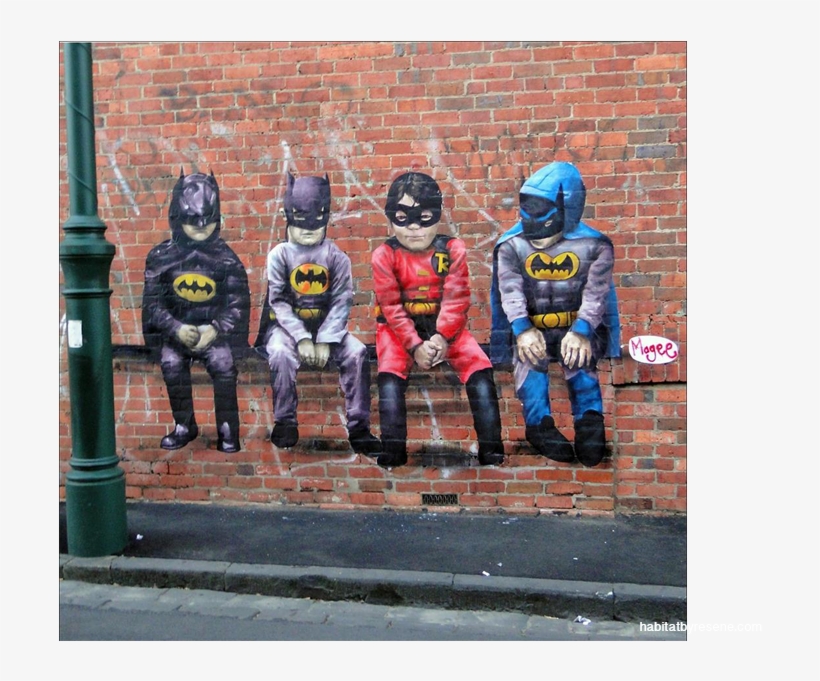 The Place To Be For Street Art And Fun - Superhero Graffiti, transparent png