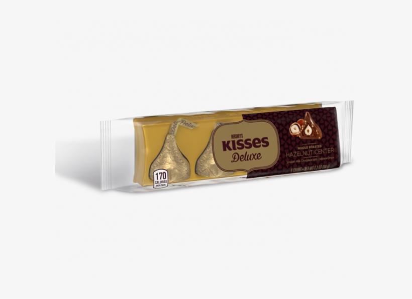 Hershey's Kisses Deluxe - Hershey's Kisses Deluxe Hazelnut Center, transparent png