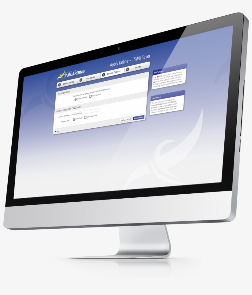 Imac Mockups Expresso Onboarding Emily Newley 2015 - Website, transparent png