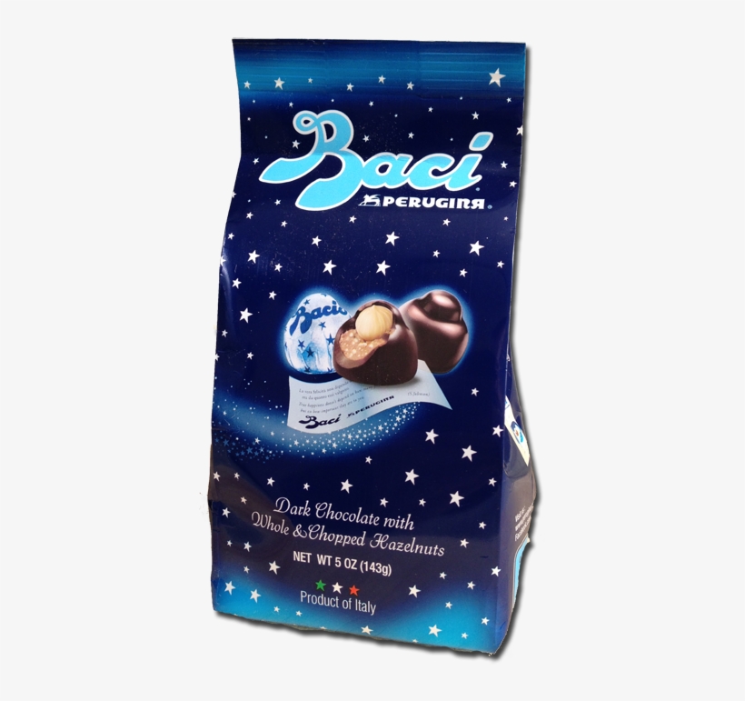 Baci1 - Baci Perugina Dark Chocolate Bag, transparent png