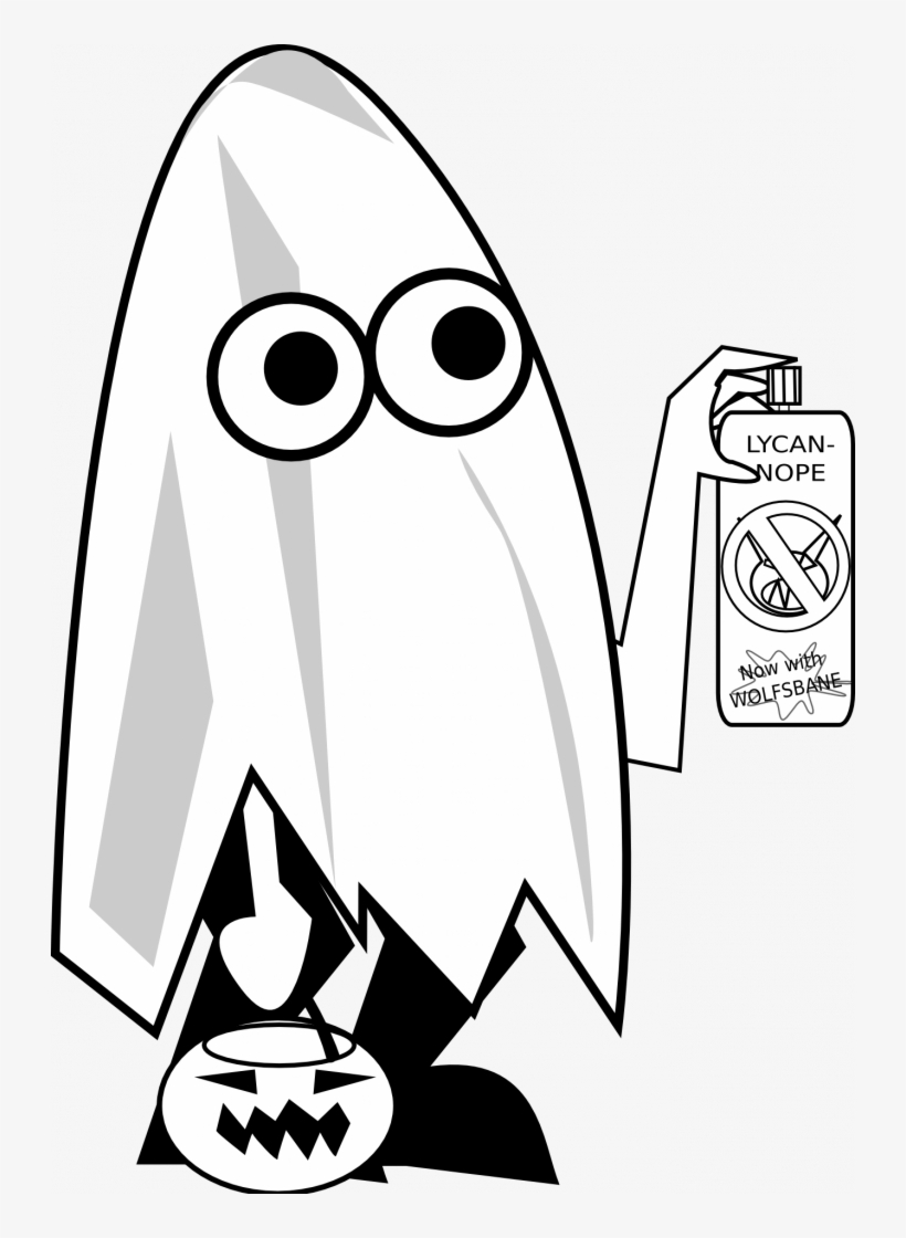 Halloween ~ Halloween Clipart Png Clipartxtrasntage - Trick Or Treat Ghost, transparent png