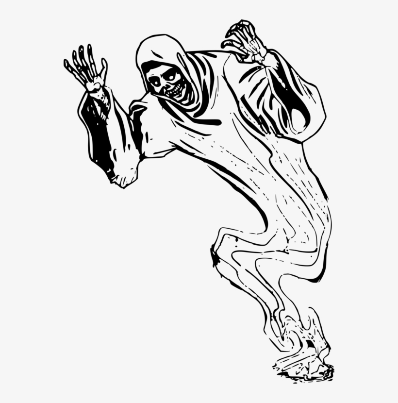 Free Graveyard Graphics Images And Graveyardghost Source - Spector Clipart, transparent png