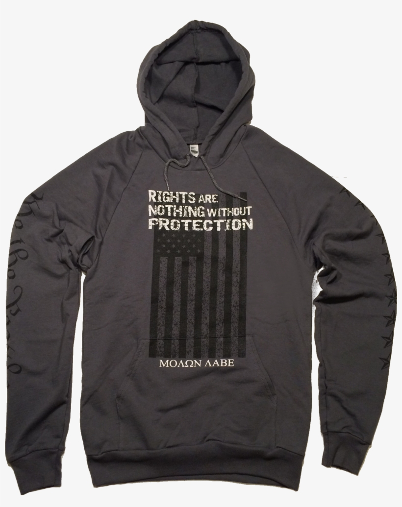 Rights Are Nothing Without Protection Hoodie - Oakley Jaco, transparent png