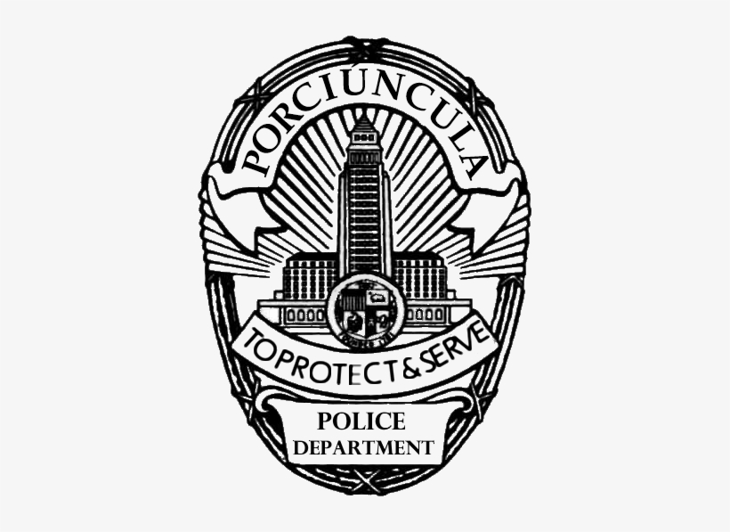 Porciuncula Police Department - L.a.p.d.: To Protect And To Serve, transparent png