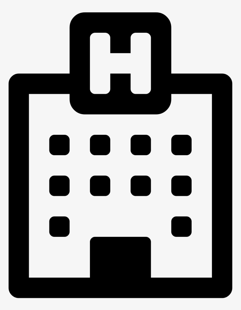 Open - Hospital Icon Font Awesome, transparent png