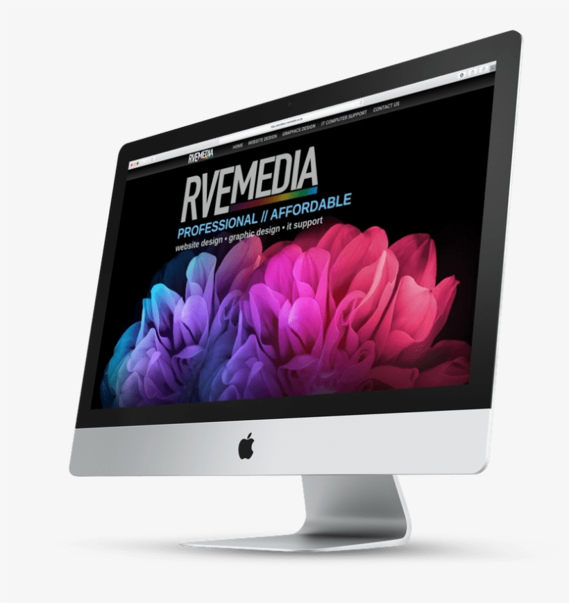 Imac Rve Media Mockup - Led-backlit Lcd Display, transparent png