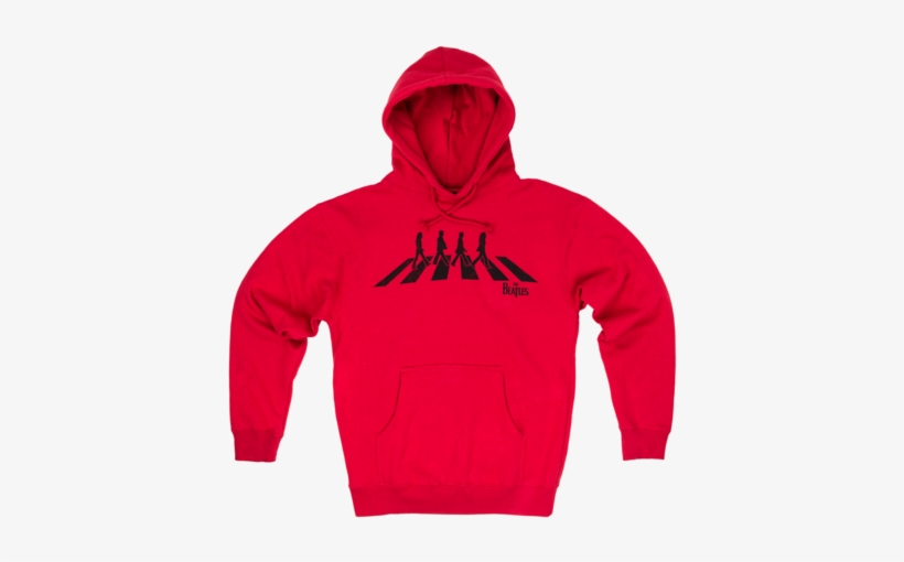 Abbey Road Pullover Hoodie - Beatles Abbey Road Silhouette Drawing, transparent png