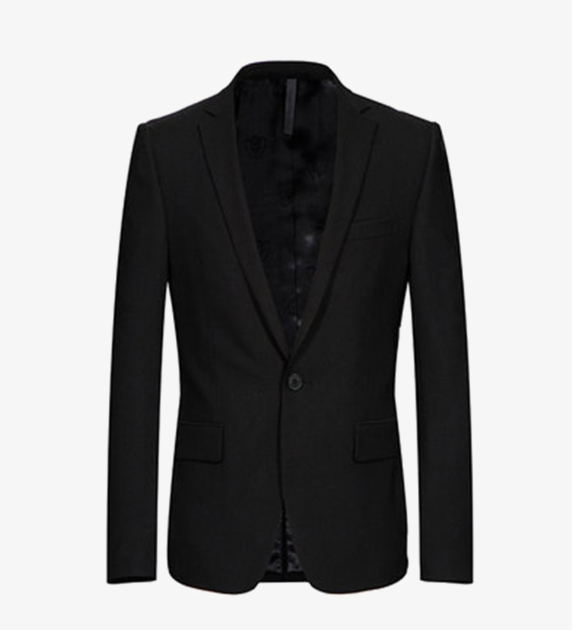 Black Suit Transparent Image - Jacket, transparent png