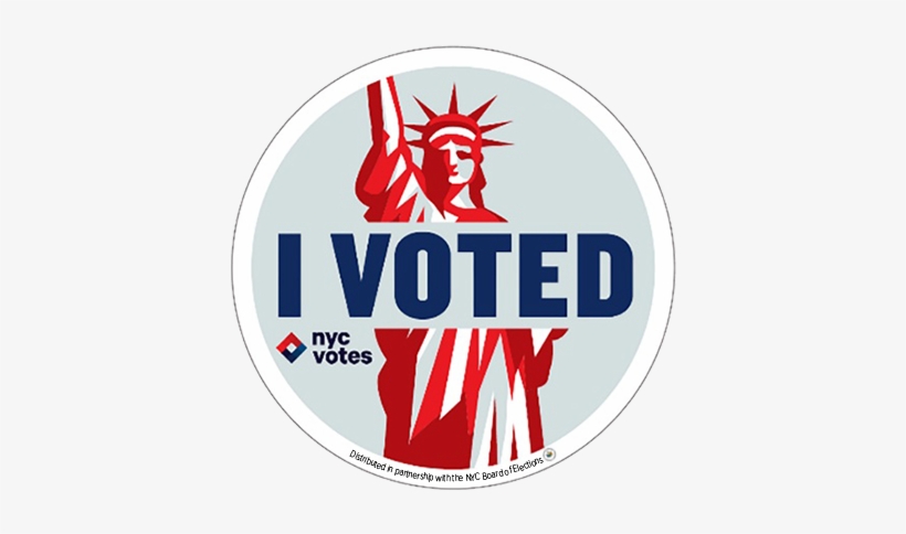 "my Sticker Design Is Bold, Iconic, And Highly Recognizable, - Nyc Votes, transparent png
