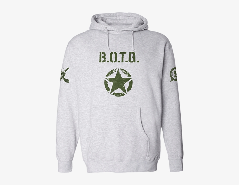 Optic Greenwall Hoodie White, transparent png