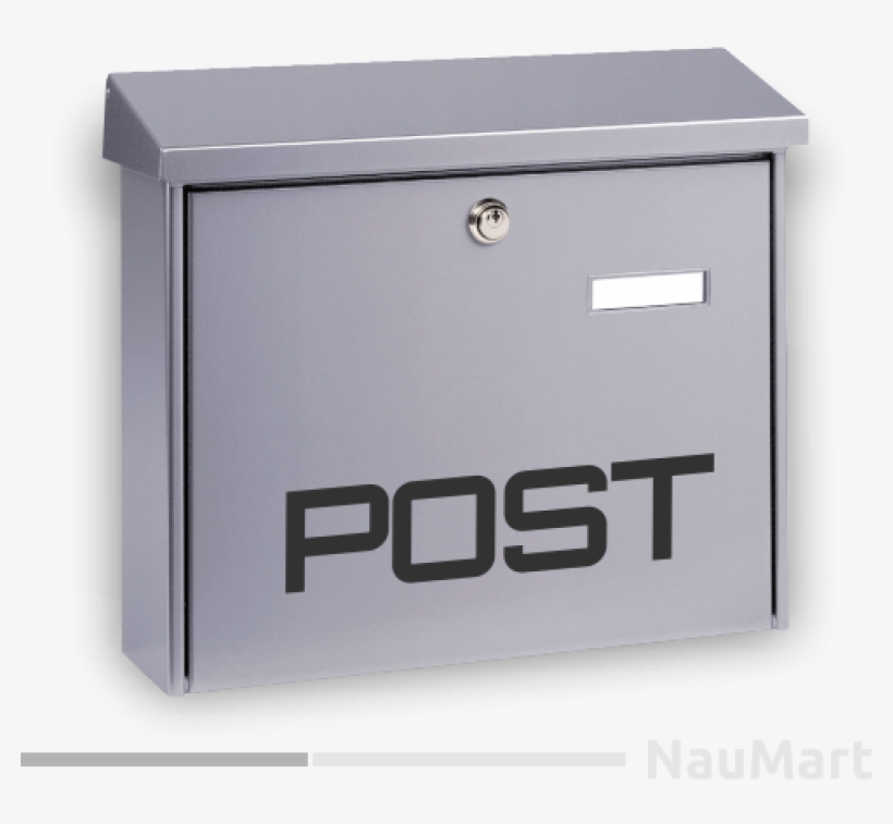 Burg-wächter Amsterdam 867 Si Post Box - Silver, transparent png