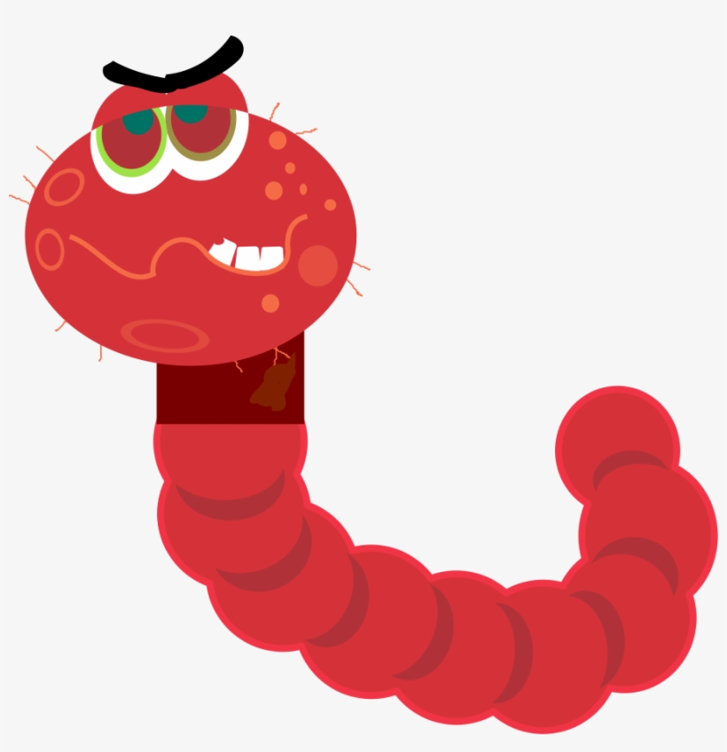 Trojan Clip Art - Computer Worm Clipart, transparent png