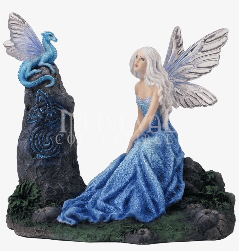 Luminescent Fairy Statue, transparent png