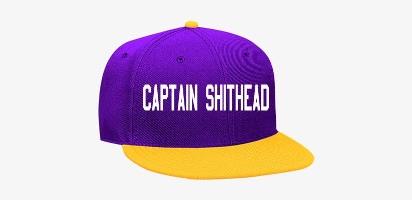Snapback Flat Bill Hat - Purple Flat Bill Hats, transparent png