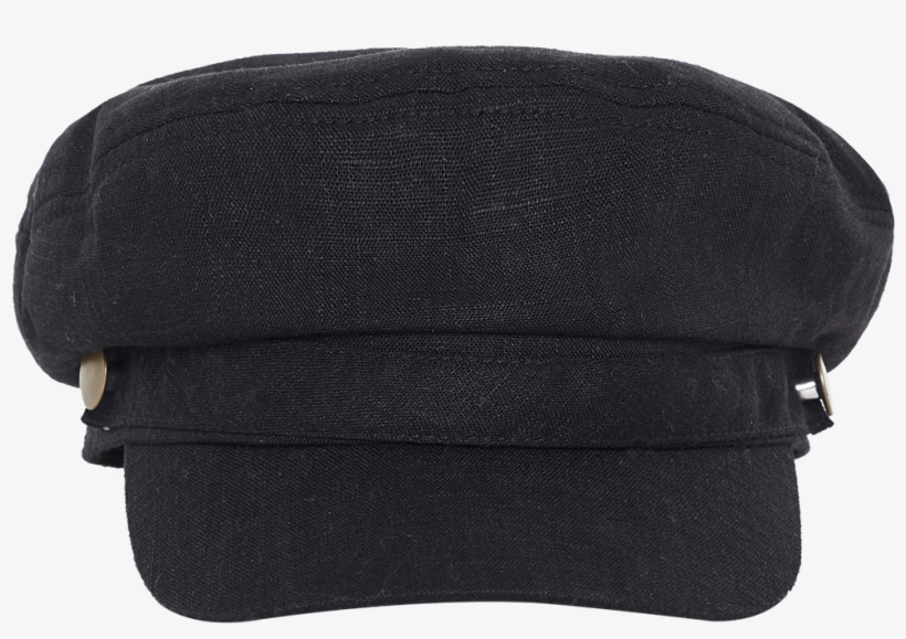 Linen Captain Cap - Hat, transparent png