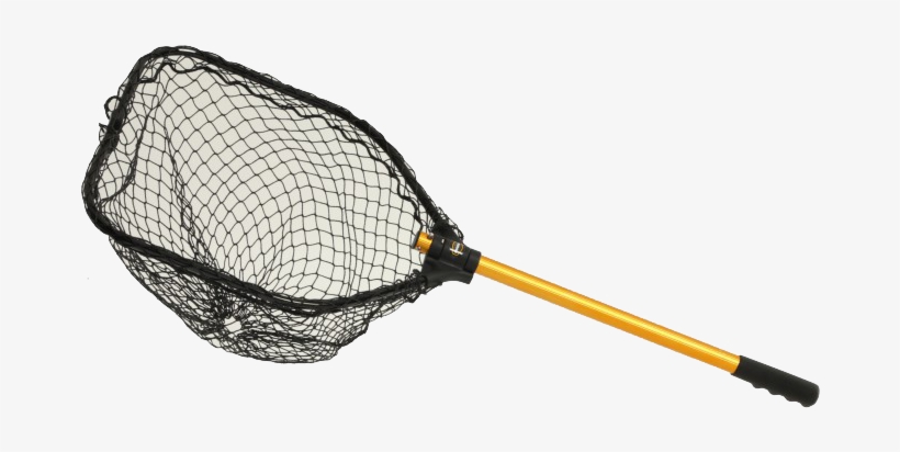 Power Stow Black Poly Fish Net - Frabill Power Stow Landing Net 8520, transparent png