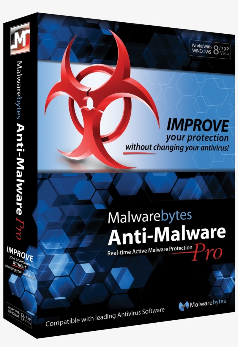 Malwarebytes Anti Malware Box, transparent png