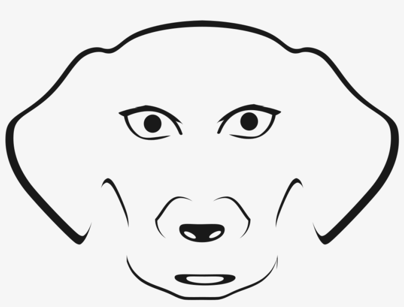 Dog Face Logo Element Tedmplate - Face, transparent png