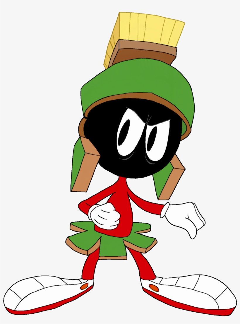 Marvin The Martian - New Looney Tunes Marvin The Martian, transparent png