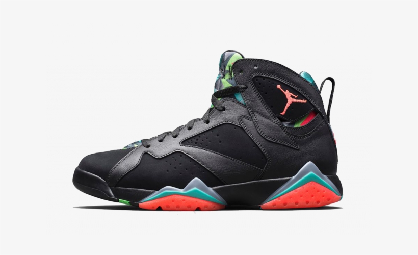 Nike Air Jordan 7 Retro - Air Jordan 7 Vii Retro Retro 30th Barcelona Nights, transparent png