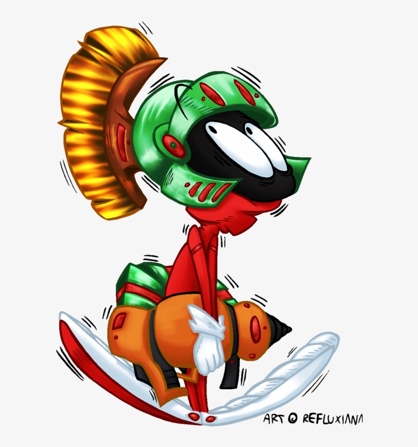 Comely Marvin The Martian Clip Art - Marvin The Martian Latest Cartoon, transparent png