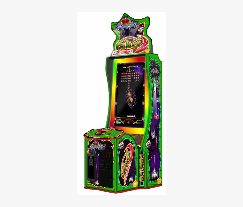 Amusement & Arcade Games Supply - Galaga Assault Arcade Game, transparent png