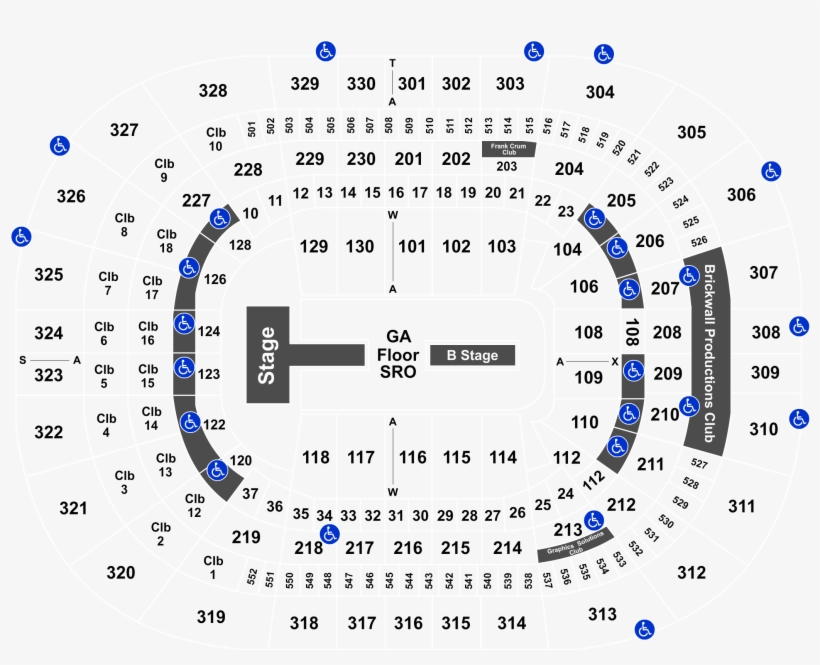 Legend - Amalie Arena Floor 3 Row 3 Seat, transparent png