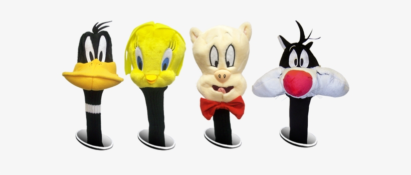 Tasmanian Devil, Yosemite Sam, Marvin The Martian, - Looney Tunes Golf Club Headcovers, transparent png