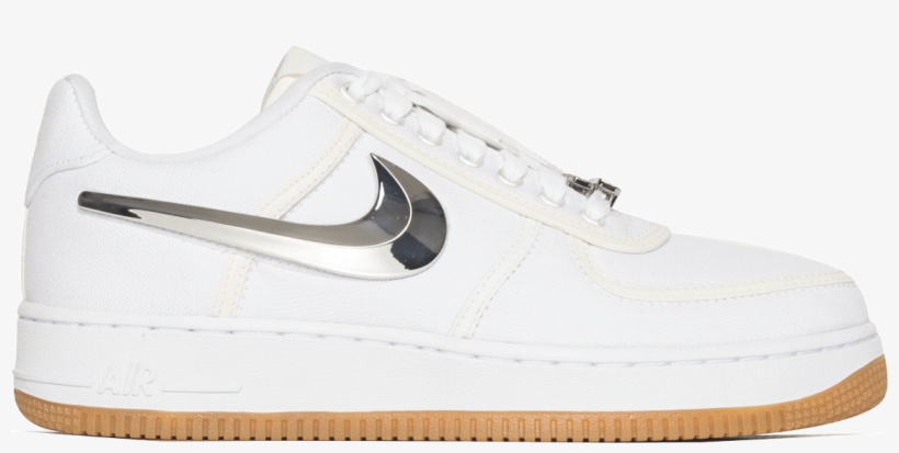 Air Force 1 Low Travis Scott Aq4211-100 - Vans Womens Classic Slip Ons, transparent png