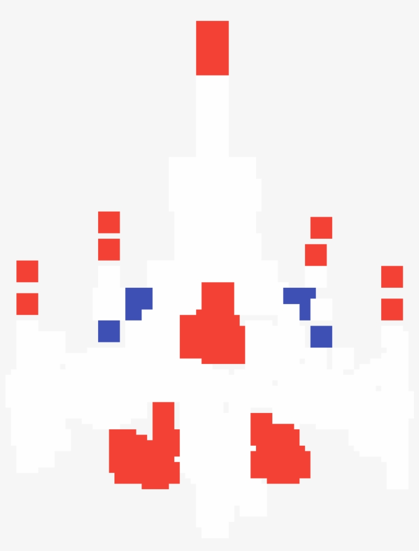 Galaga Ship - Muse Band Of Skulls, transparent png