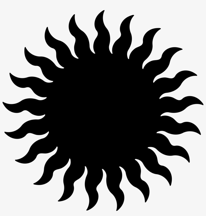 Sun Silhouette Freeuse Download - Solar Hot Water System, transparent png