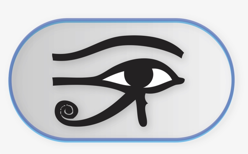 Egypt, Figure, Graphics, Vector, Illustration, People - Eye Of Heru Tote Bag, transparent png