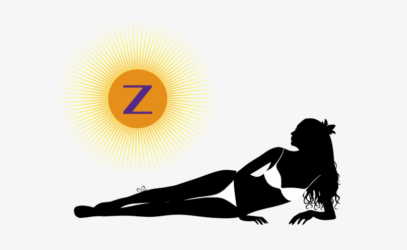 Girl Sun Tanning Loading Image - Zoom Tan, transparent png