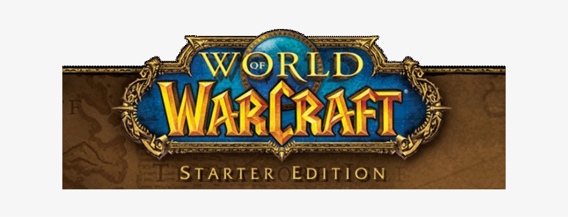 Wow Starter Logo Low-res - World Of Warcraft Starter Edition, transparent png