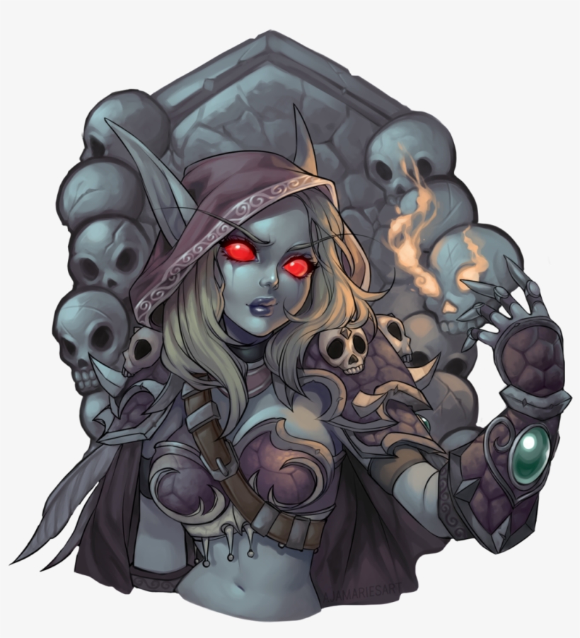 World Of Warcraft Arthas - Wow Sylvanas Chibi, transparent png