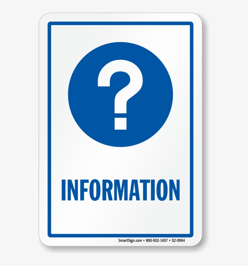 Information Hospital Sign With Question Mark Symbol - Hospital Registration, transparent png