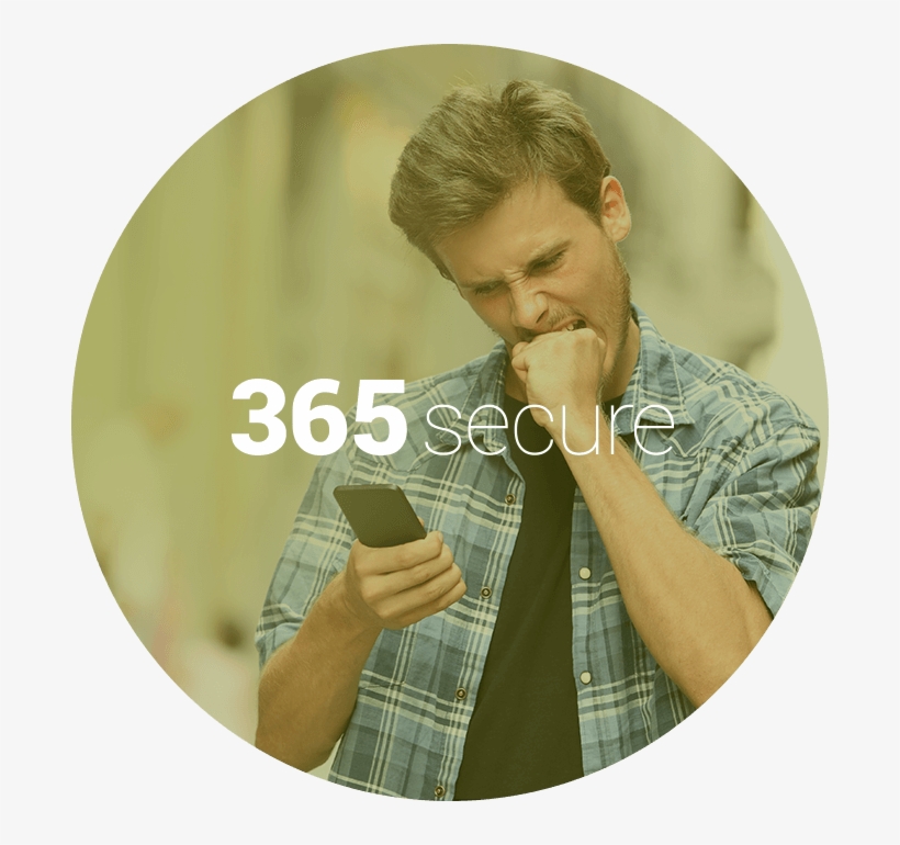 365secure-circle - Kızan Adam, transparent png