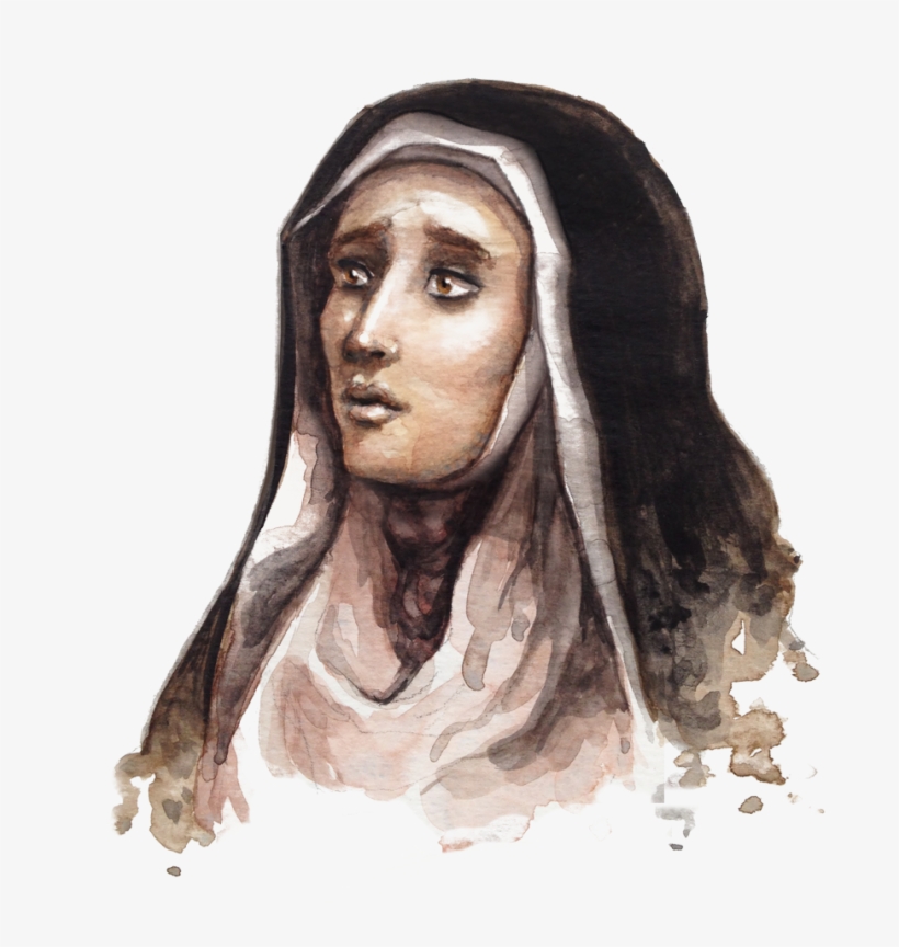 Catherine Of Sienna The Mystic - Saint, transparent png