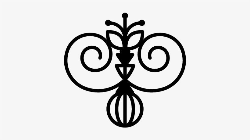 Floral Design Variant With Curls And Swirls Vector - Floral Swirls Png, transparent png