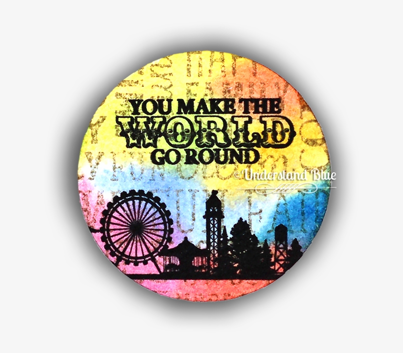 Artist Trading Coin With July 2018 Hero Arts Kit By - Circle, transparent png