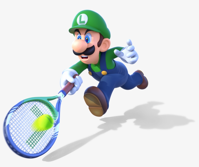 59, October 24, 2015 - Super Mario Luigi Tennis, transparent png